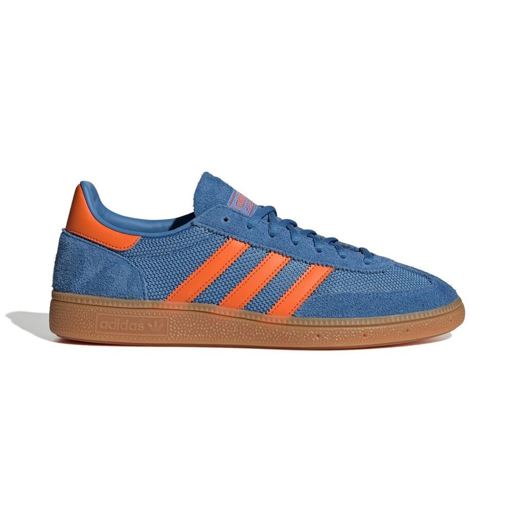adidas Originals Handball Spezial Sz 10 Men Sneaker Focus Blue Orange JH5445 NEW